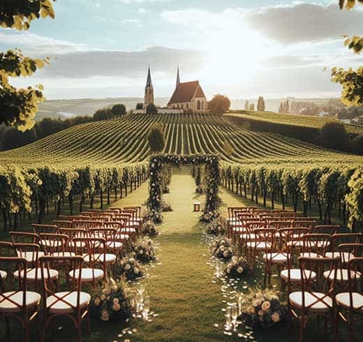 Elegance Uncorked: A Magical Wedding in the Champagne Region of France